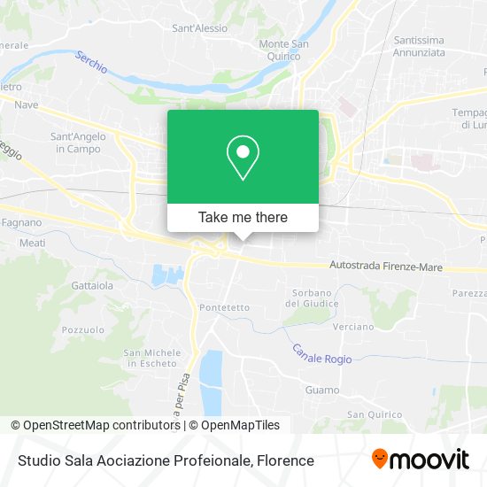 Studio Sala Aociazione Profeionale map