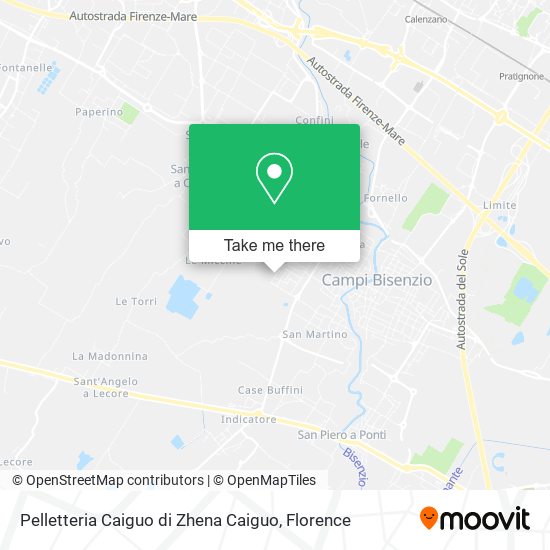 Pelletteria Caiguo di Zhena Caiguo map