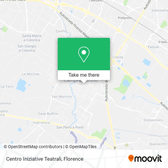 Centro Iniziative Teatrali map