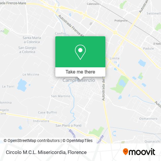 Circolo M.C.L. Misericordia map