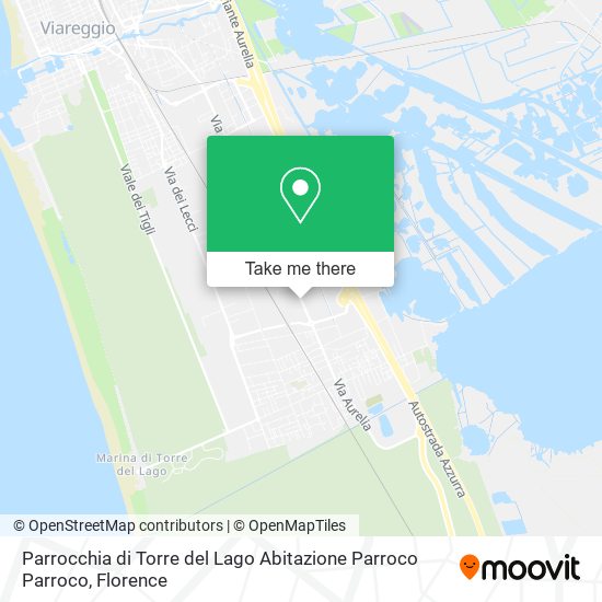 Parrocchia di Torre del Lago Abitazione Parroco Parroco map