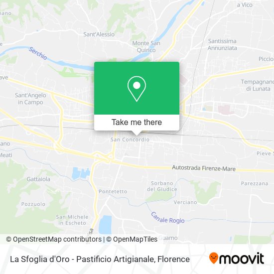 La Sfoglia d'Oro - Pastificio Artigianale map