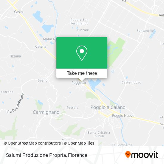 Salumi Produzione Propria map