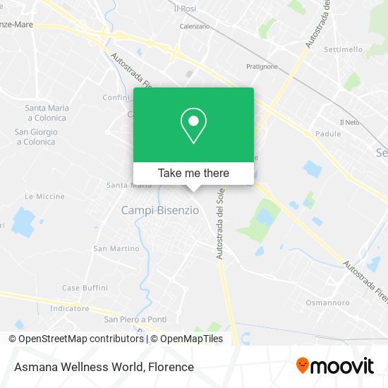 Asmana Wellness World map