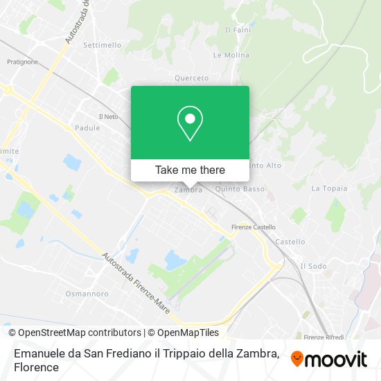 Emanuele da San Frediano il Trippaio della Zambra map