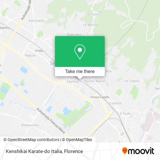 Kenshikai Karate-do Italia map