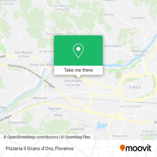 Pizzeria il Grano d'Oro map
