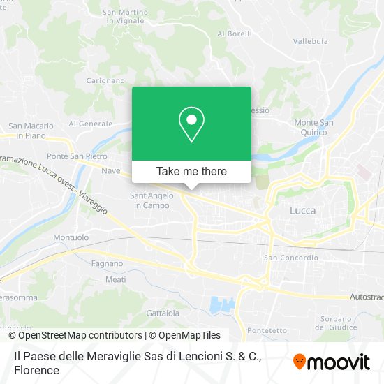 Il Paese delle Meraviglie Sas di Lencioni S. & C. map