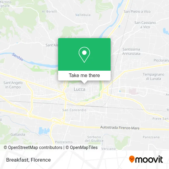 Breakfast map