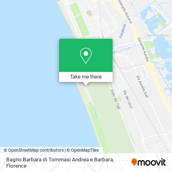 Bagno Barbara di Tommasi Andrea e Barbara map