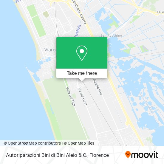 Autoriparazioni Bini di Bini Aleio & C. map