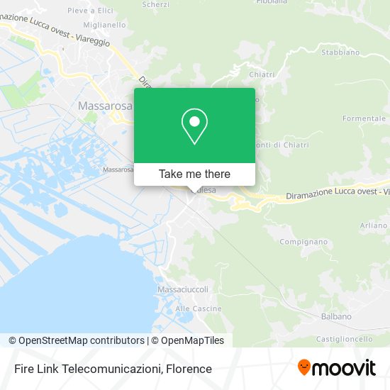 Fire Link Telecomunicazioni map