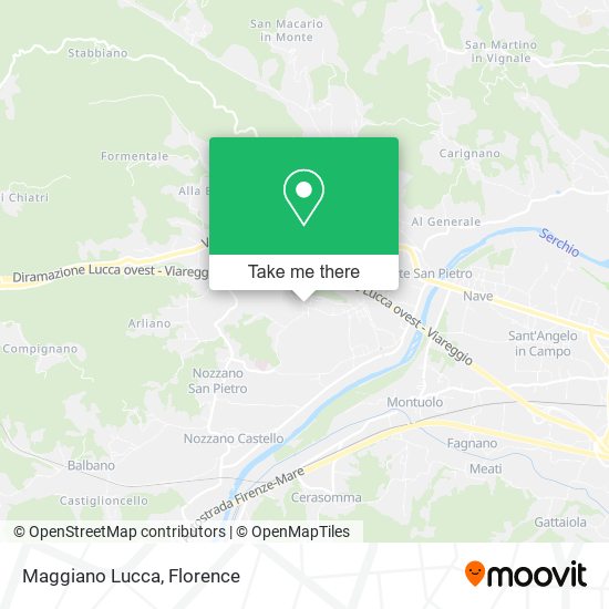 Maggiano Lucca map