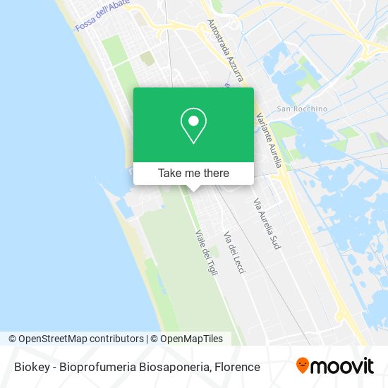 Biokey - Bioprofumeria Biosaponeria map