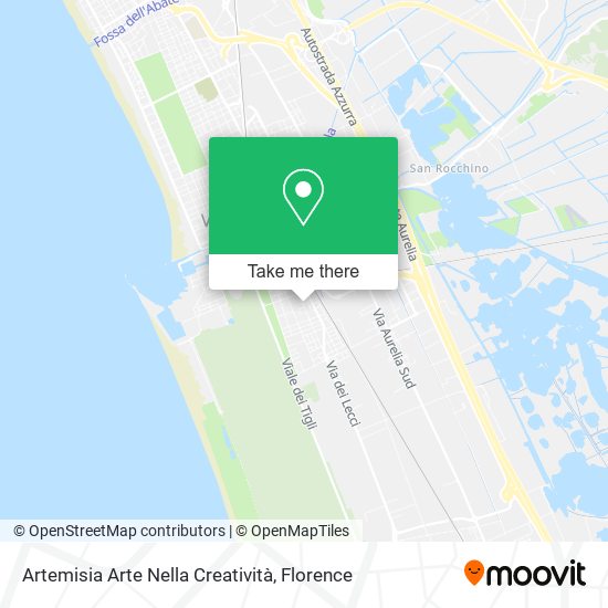 Artemisia Arte Nella Creatività map