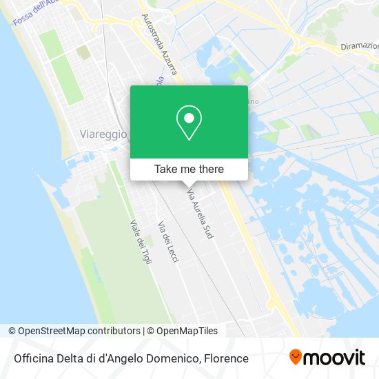 Officina Delta di d'Angelo Domenico map