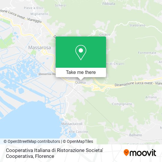 Cooperativa Italiana di Ristorazione Societa' Cooperativa map