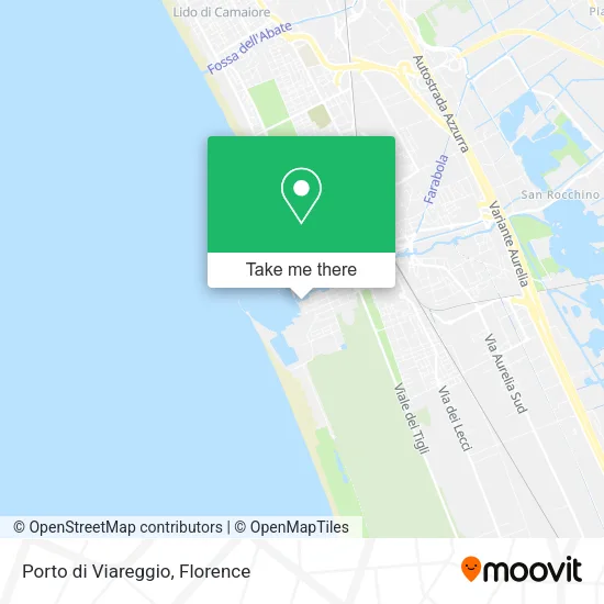 Porto di Viareggio map