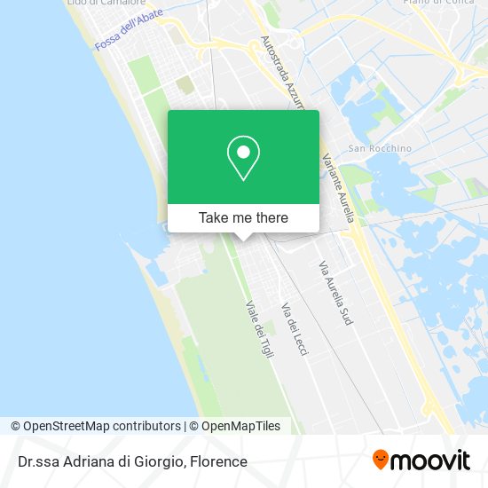 Dr.ssa Adriana di Giorgio map
