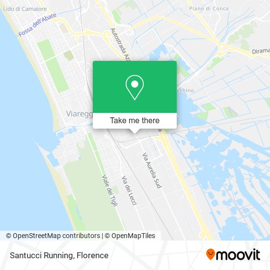 Santucci Running map