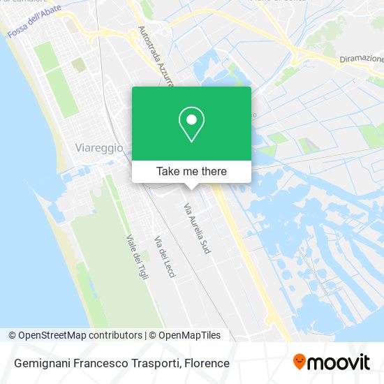 Gemignani Francesco Trasporti map