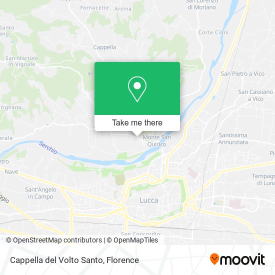 Cappella del Volto Santo map