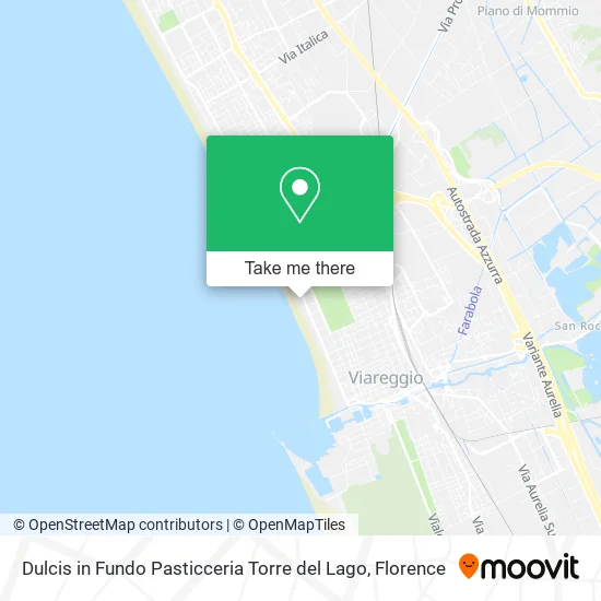 Dulcis in Fundo Pastry Shop Torre del Lago map