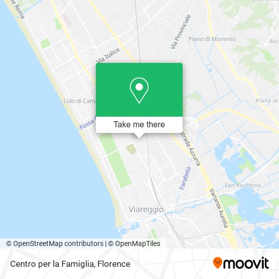 Centro per la Famiglia map