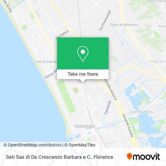 Seti Sas di De Crescenzo Barbara e C. map