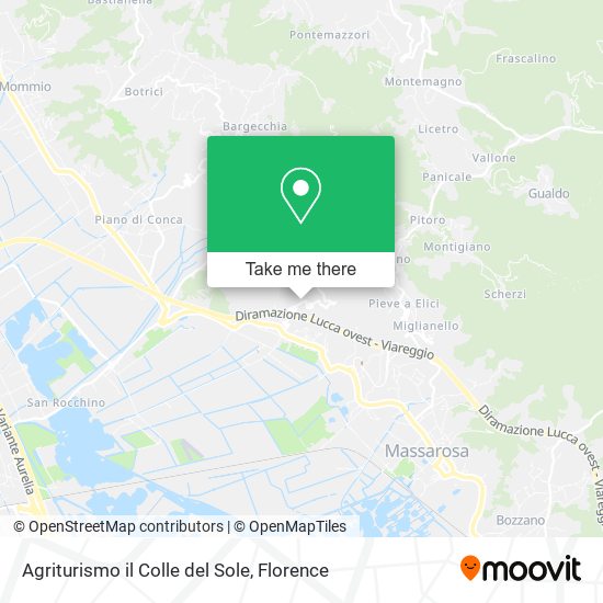 Agriturismo il Colle del Sole map