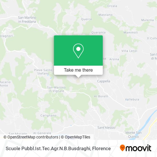 Scuole Pubbl.Ist.Tec.Agr.N.B.Busdraghi map