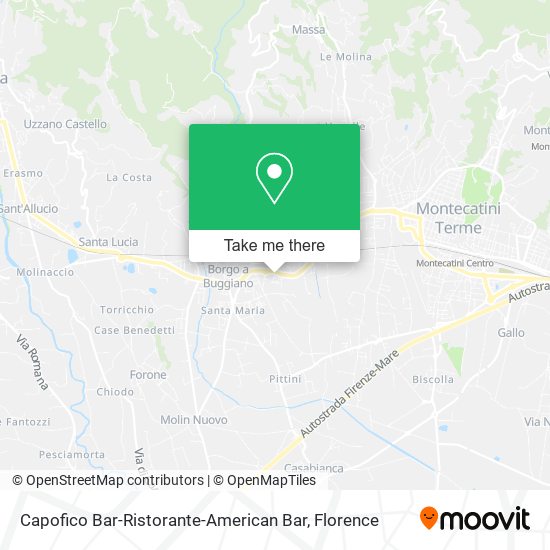 Capofico Bar-Ristorante-American Bar map