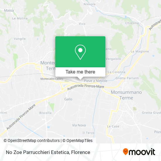 No Zoe Parrucchieri Estetica map