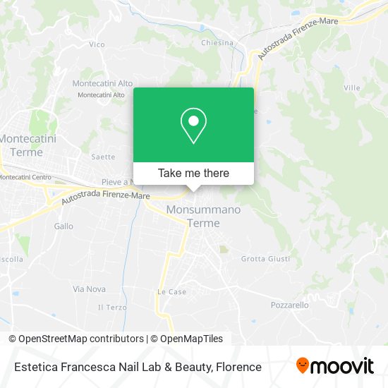 Estetica Francesca Nail Lab & Beauty map