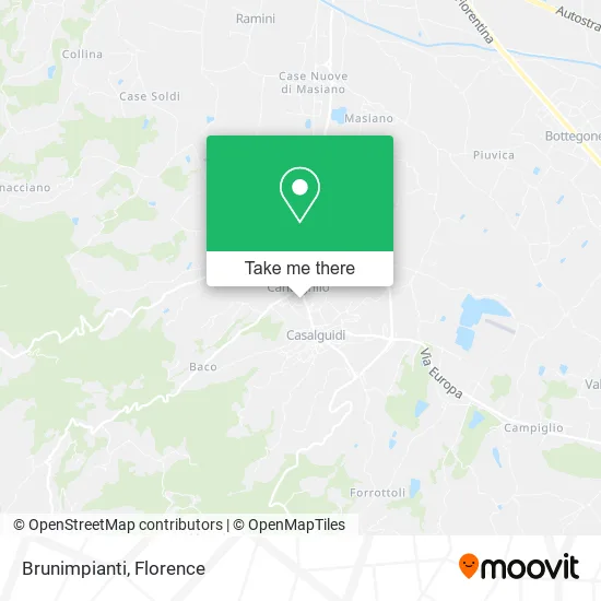 Brunimpianti map