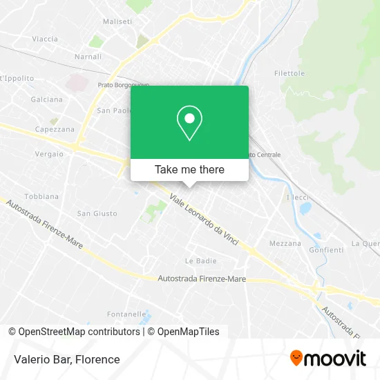 Valerio Bar map