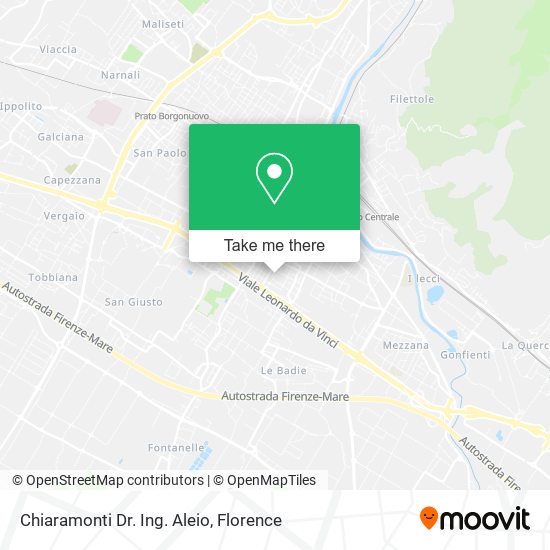 Chiaramonti Dr. Ing. Aleio map