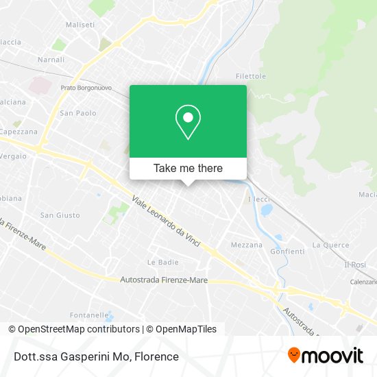 Dott.ssa Gasperini Mo map