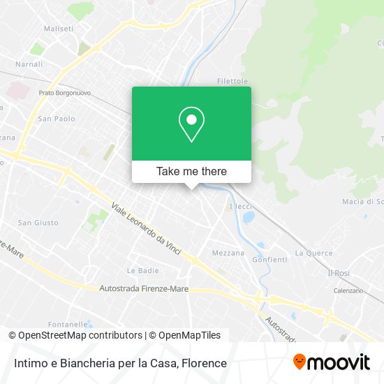 Intimo e Biancheria per la Casa map