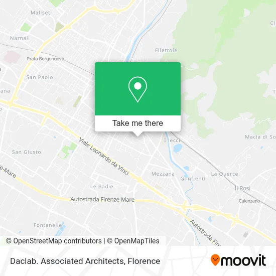 Daclab. Associated Architects map