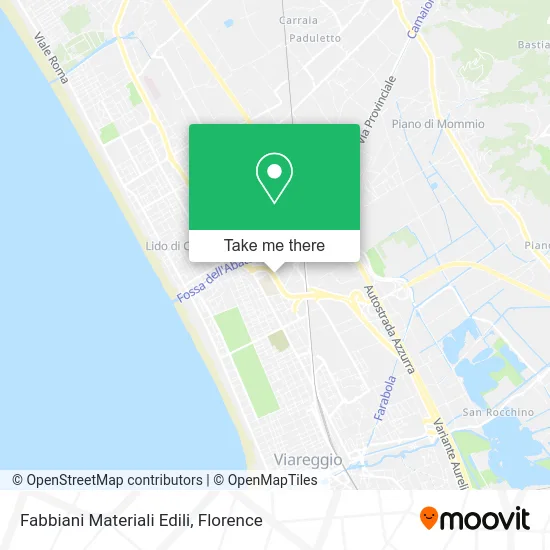 Fabbiani Building Materials map