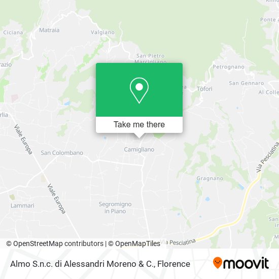 Almo S.n.c. di Alessandri Moreno & C. map