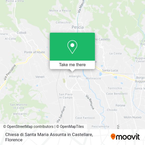 Chiesa di Santa Maria Assunta in Castellare map
