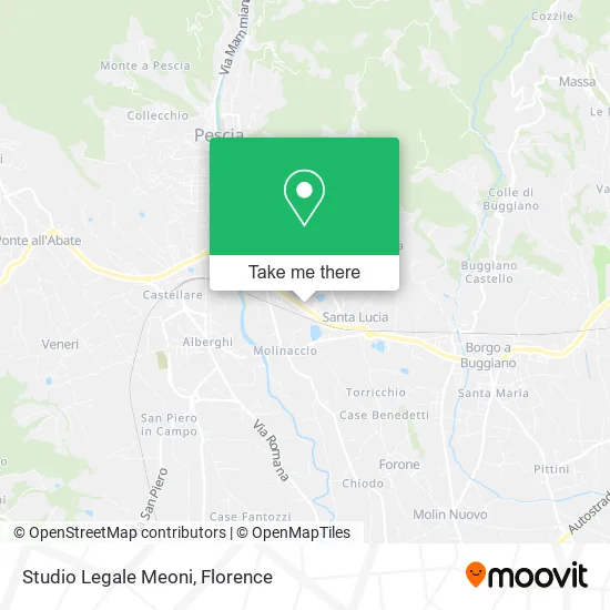 Meoni Legal Studio map