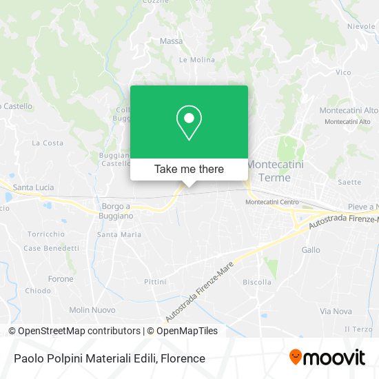 Paolo Polpini Materiali Edili map