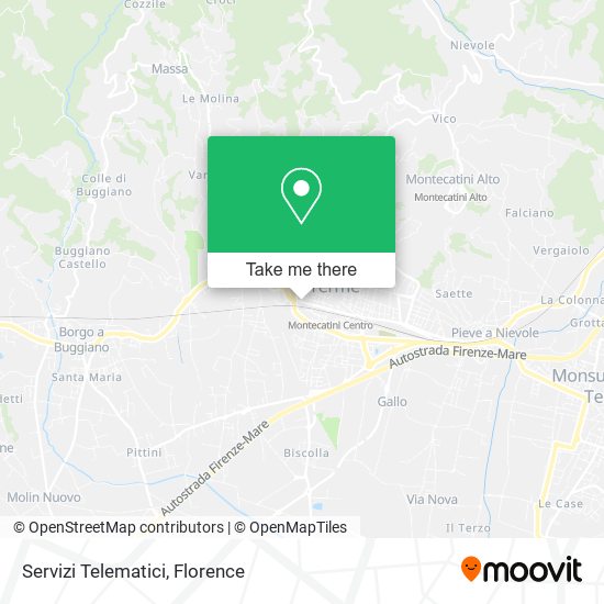 Servizi Telematici map