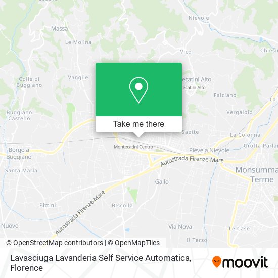 Lavasciuga Lavanderia Self Service Automatica map