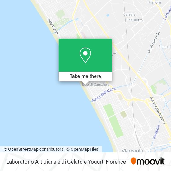 Laboratorio Artigianale di Gelato e Yogurt map