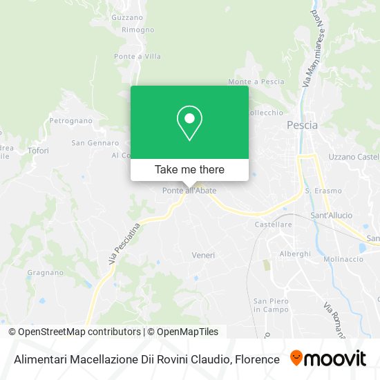 Alimentari Macellazione Dii Rovini Claudio map