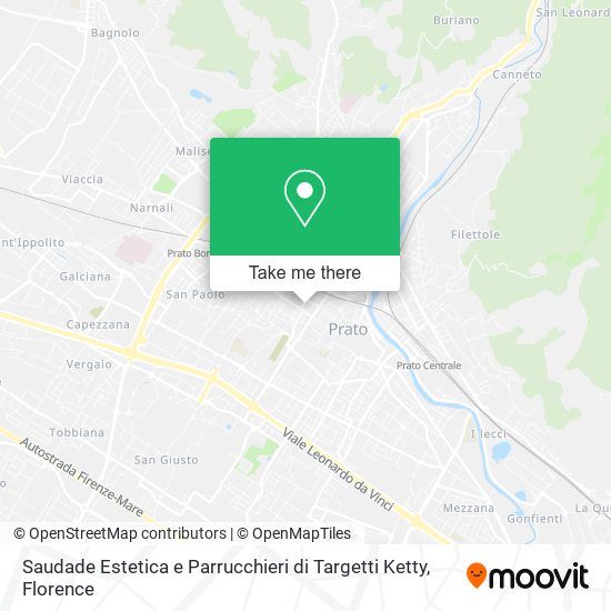 Saudade Estetica e Parrucchieri di Targetti Ketty map